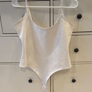 Elegant White Women's Bodysuit